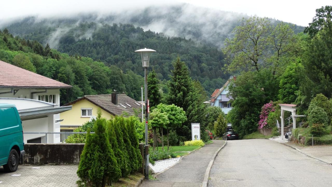 Apartament Alb-Rosa Bad Herrenalb Zewnętrze zdjęcie
